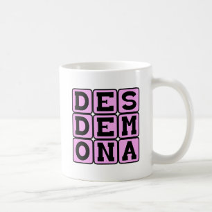 Desdemona, Othello Character Coffee Mug