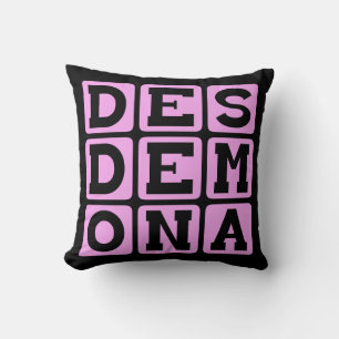 Desdemona, Othello Character Cushion
