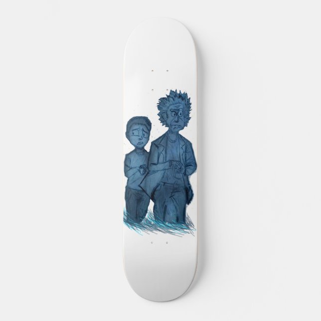 Desenho á mão do R&M Skateboard (Front)