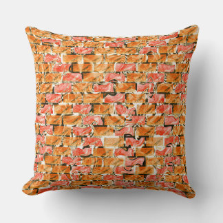 Desenho no estilo tijolos com tom de brilho cushion