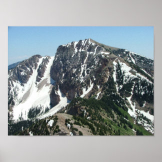Deseret Peak - 11,031 feet; Stansbury Mountains Poster