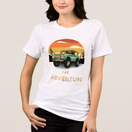 Desert Adventure Girl Vibes Tri-Blend Shirt