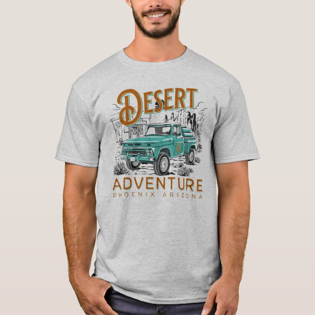 Desert Adventure Phoenix Arizona  T-Shirt (Front)
