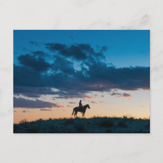Desert Afterglow Wedding Invitation Serene Postcard
