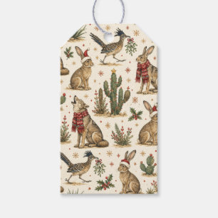 Desert Animals Christmas Package Charm Gift Tags