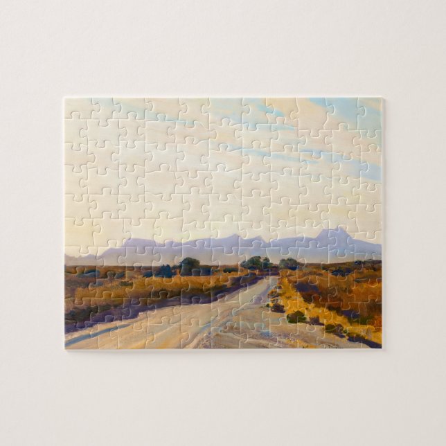 Desert Autumn by Maynard Dixon Jigsaw Puzzle (Horizontal)