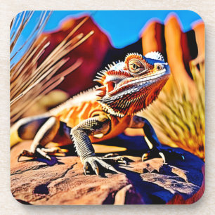 Desert Bearded Dragon Coaster