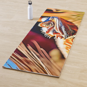 Desert Bearded Dragon Yoga Mat