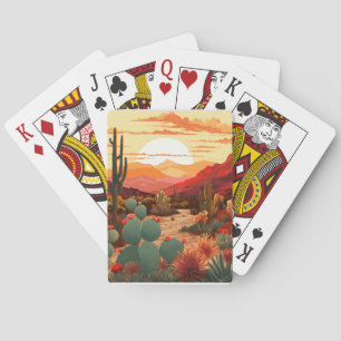 DESERT BEAUTY #1 PLAYING CARDS