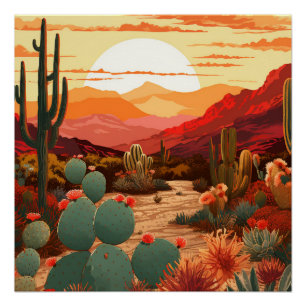  Desert Beauty #1 Poster