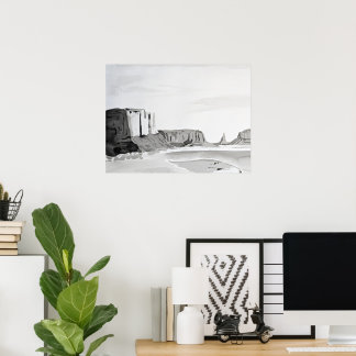 Desert Beauty Poster