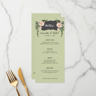 Desert Bloom 4-Course Wedding Menu