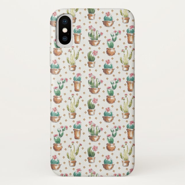 Desert Bloom Step | Blossom Pattern Case-Mate iPhone Case (Back)