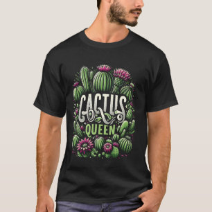 Desert Bloom Tee - Cactus Queen - Gardener Florist