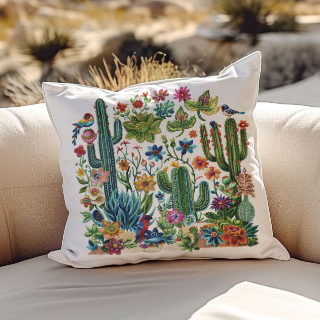 Desert Blooms Cacti Crescendo Cushion (Creator Uploaded)