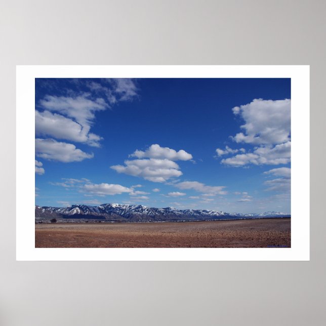 Desert Blue Poster (Front)