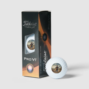 Desert Blues: A Meerkat’s Denim Guitar Jam, Golf Balls