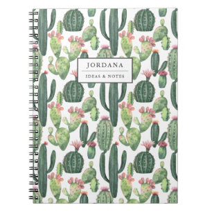Desert Cacti   Desert Theme Notebook