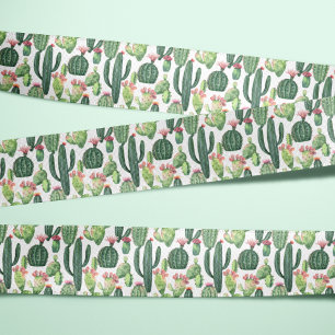Desert Cacti   Desert Theme Satin Ribbon