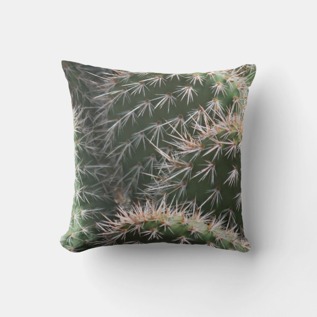 Desert Cactus and Thorns Cushion (Front)