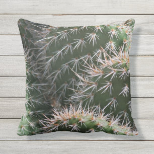 Desert Cactus and Thorns Cushion