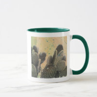 Desert Cactus | Green Splatter