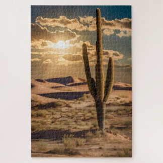 Desert Cactus Jigsaw Puzzle