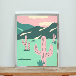 Desert Cactus Photo Print