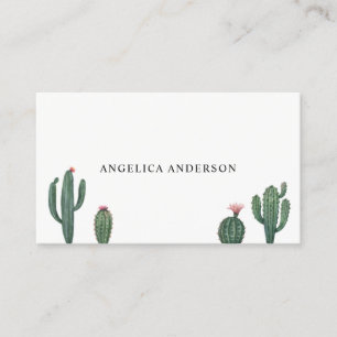 Desert Cactus Plants Business Card