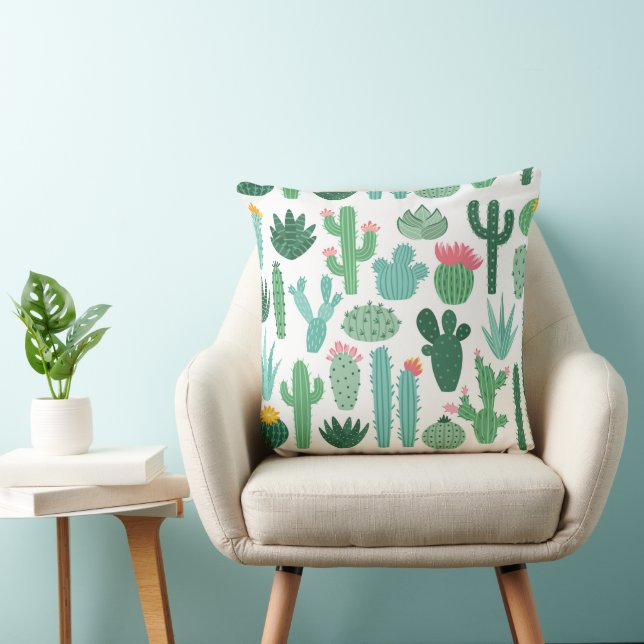 Desert Cactus Pretty Cushion (Chair)