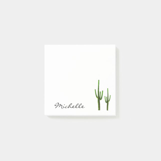 Desert Cactus Southwest   Post-it Notes (Front)