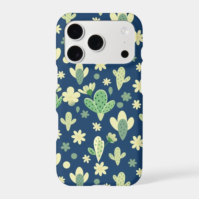 Desert Cactus & Succulent Pattern (Back)
