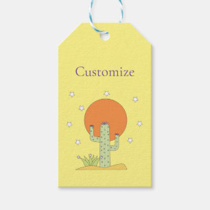 Desert Cactus Sun Thunder_Cove Gift Tags