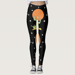 Desert Cactus Sun Thunder_Cove  Leggings