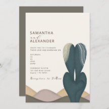 Desert Cactus Theme Wedding 