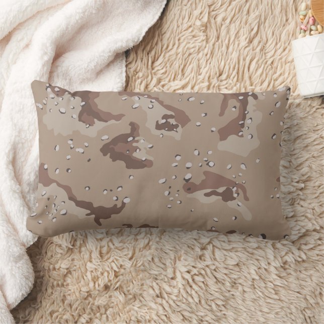 Desert Camo Lumbar Cushion (Blanket)