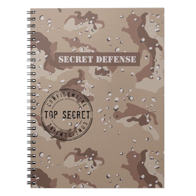 Desert Camo Notebook (Front)