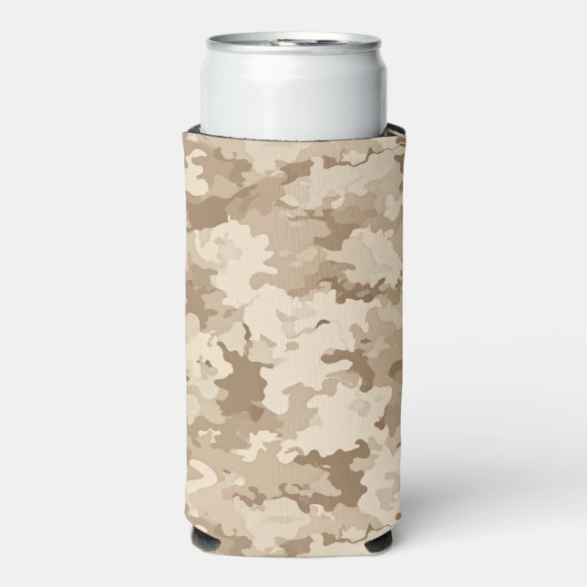 Desert Camo  Seltzer Can Cooler (Seltzer Front)