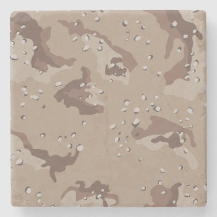 Desert Camo Stone Coaster