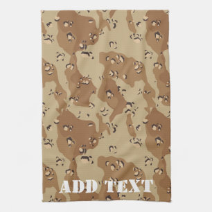 Desert Camouflage (1) Tea Towel