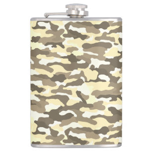Desert Camouflage 8 oz. Hip Flask