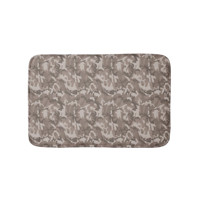 Desert Camouflage Bath Mat (Front)