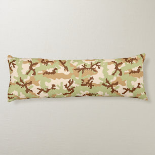 Desert camouflage body cushion
