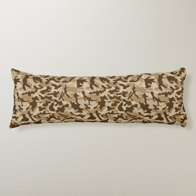 Desert Camouflage  Body Cushion (Front)