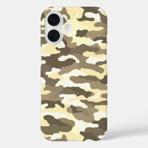 Desert Camouflage iPhone 16 Case