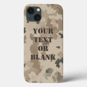 Desert Camouflage iPhone 13 Case