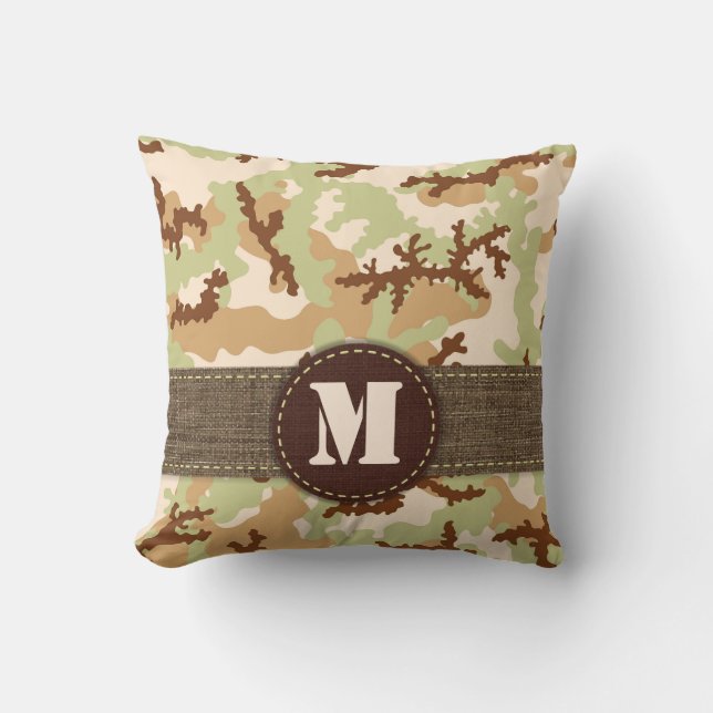 Desert camouflage cushion (Front)