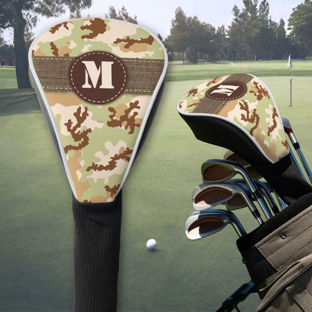 Desert camouflage golf head cover (Creator Uploaded)