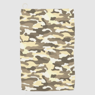 Desert Camouflage Golf Towel
