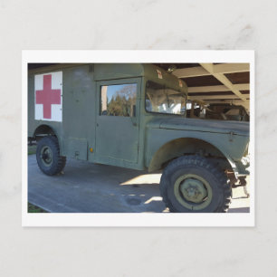 Desert Camouflage Military Tank Postcard